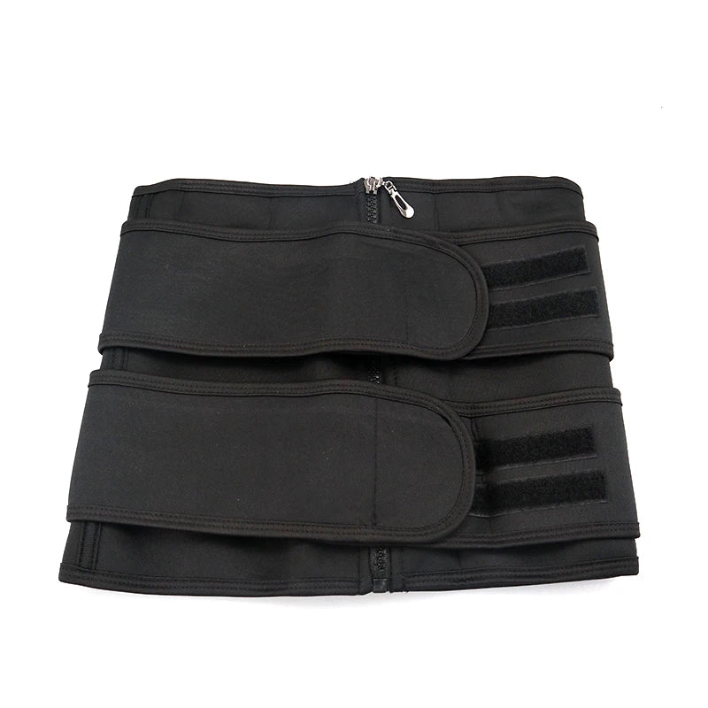 Sauna Waist Trimmer Belt for Women Sweat Weight Loss Waist Trainer Workout Slimming Shaper Waist Corset Faja Reductora