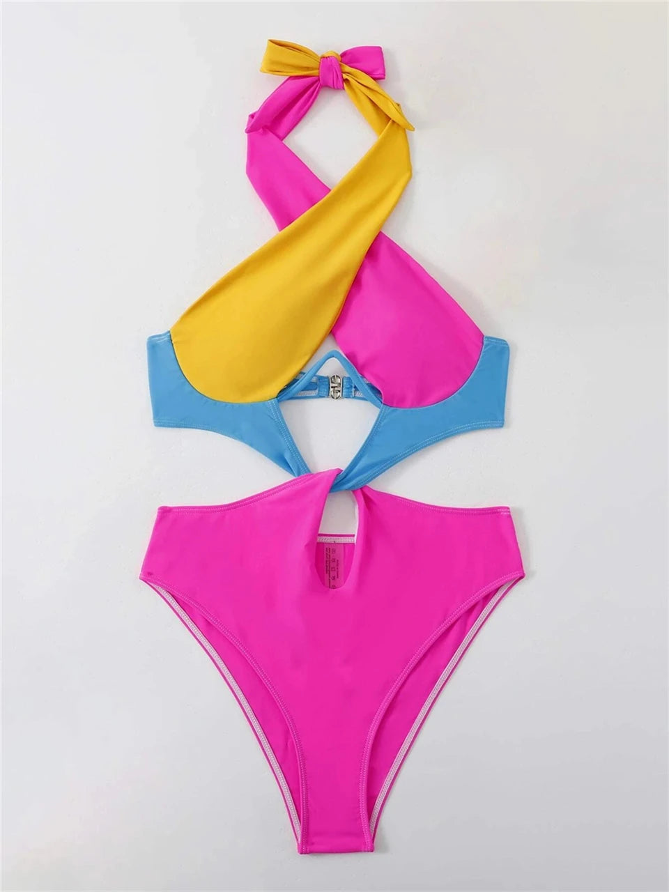 2024 Push Up One Piece Women Swimsuit Solid Monokini Front Cross Swimwear Bathing Swimming Suit Female Summer Beachwear Bodysuit