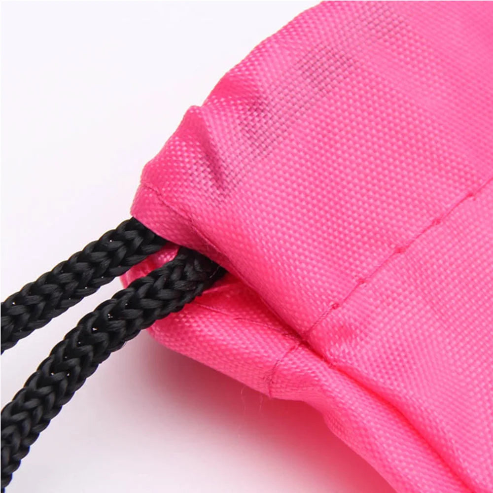 School Portable Swimming Riding Clothes Backpacks Thicken Sports Bag Storage Bags Drawstring Bag Drawstring Backpack