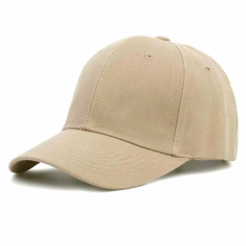 Summer Solid Color Women Sport Baseball Cap Adjustable Unisex Baseball Caps Family Baseball Sun Hats Hip-hop Hat Wholesale Caps