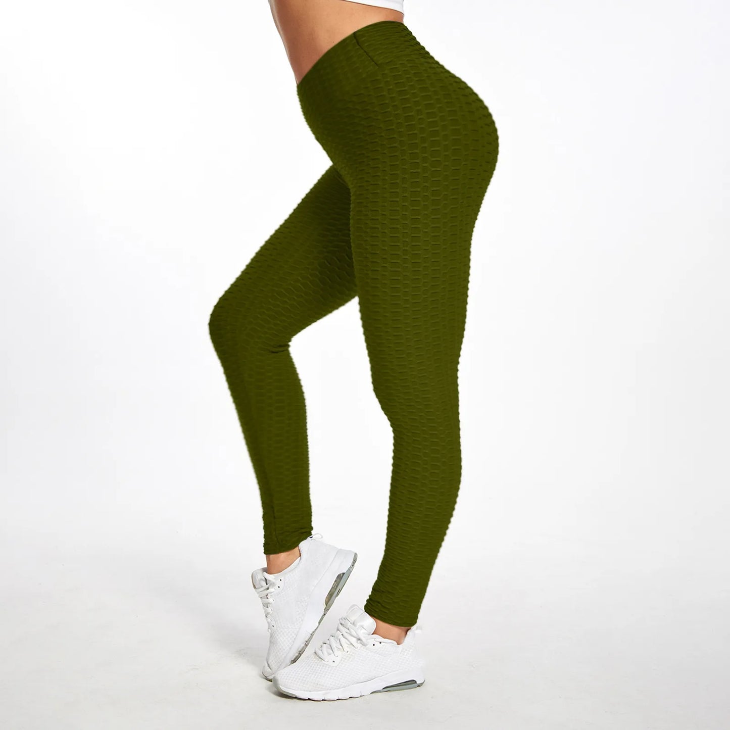 Workout Yoga Leggings Pants Butt Lifting Scrunch Booty Leggings Tummy Control Women High Waisted Gym Tights Anti Cellulite