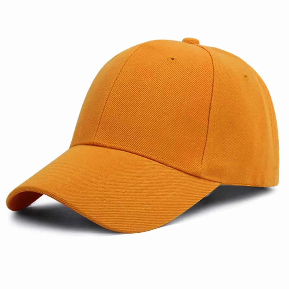 Summer Solid Color Women Sport Baseball Cap Adjustable Unisex Baseball Caps Family Baseball Sun Hats Hip-hop Hat Wholesale Caps