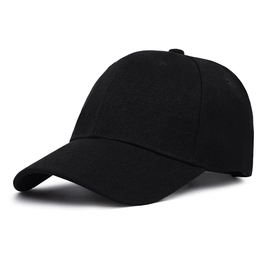 Summer Solid Color Women Sport Baseball Cap Adjustable Unisex Baseball Caps Family Baseball Sun Hats Hip-hop Hat Wholesale Caps