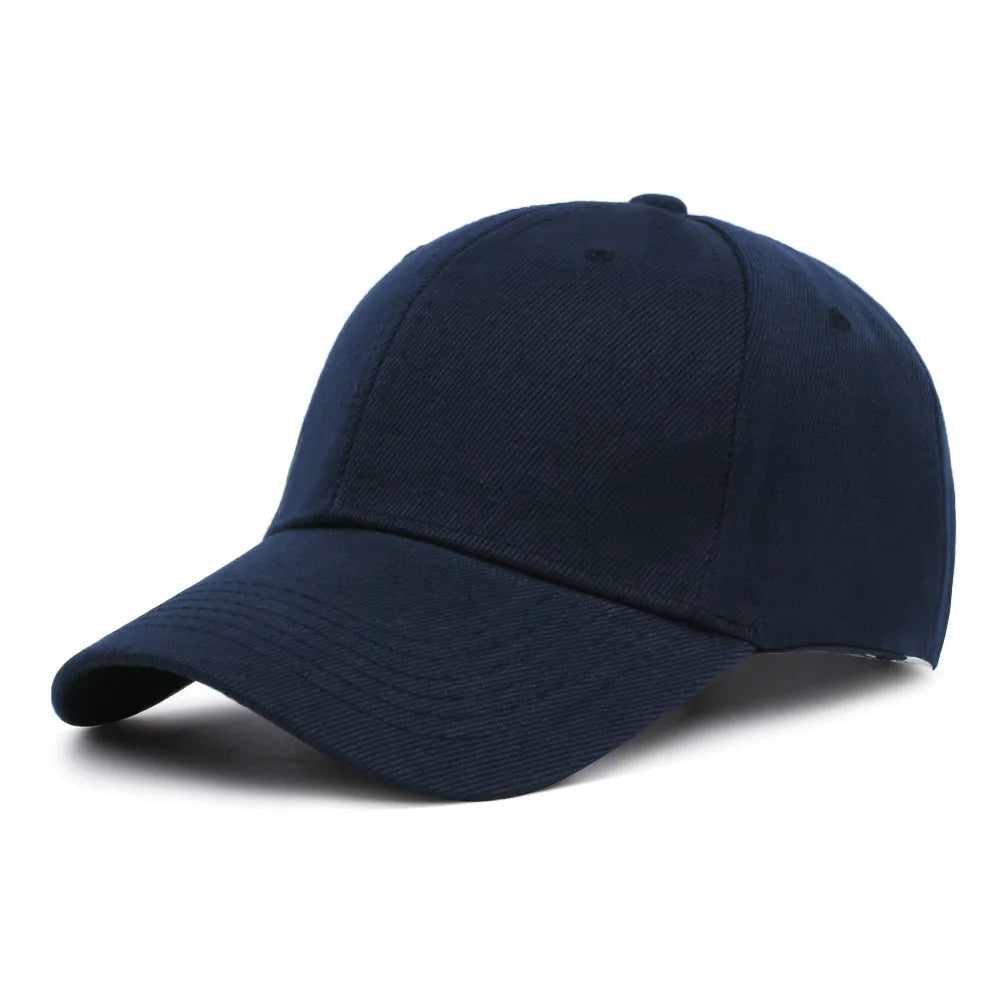 Summer Solid Color Women Sport Baseball Cap Adjustable Unisex Baseball Caps Family Baseball Sun Hats Hip-hop Hat Wholesale Caps