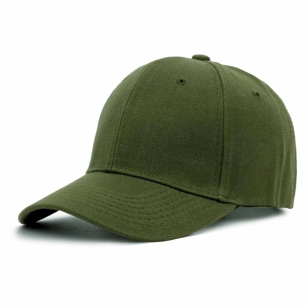 Summer Solid Color Women Sport Baseball Cap Adjustable Unisex Baseball Caps Family Baseball Sun Hats Hip-hop Hat Wholesale Caps