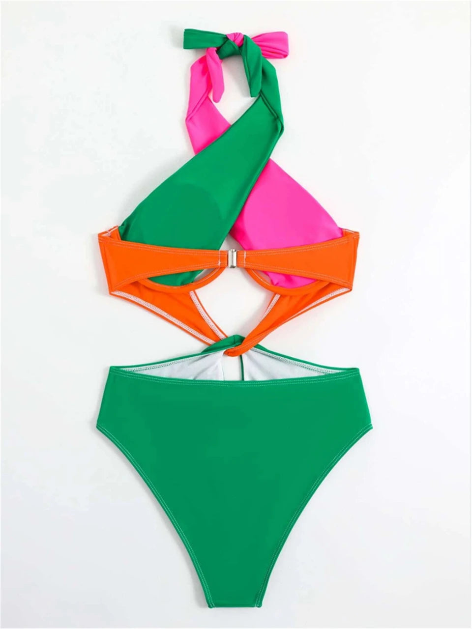 2024 Push Up One Piece Women Swimsuit Solid Monokini Front Cross Swimwear Bathing Swimming Suit Female Summer Beachwear Bodysuit