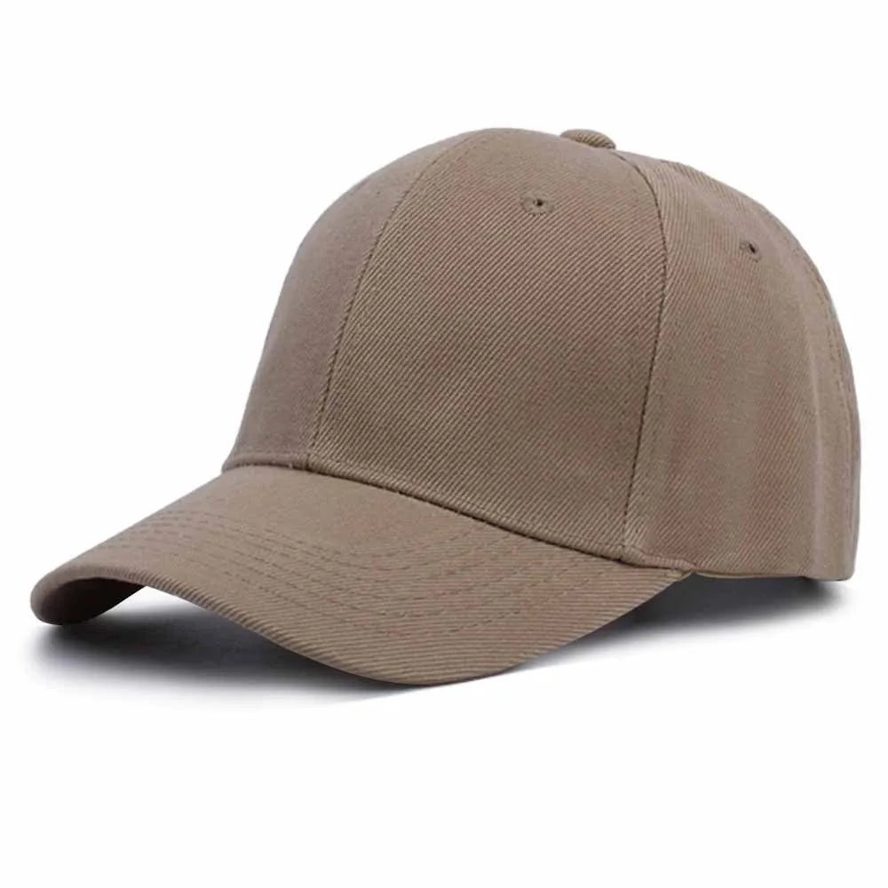 Summer Solid Color Women Sport Baseball Cap Adjustable Unisex Baseball Caps Family Baseball Sun Hats Hip-hop Hat Wholesale Caps