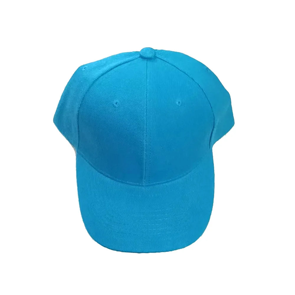 Summer Solid Color Women Sport Baseball Cap Adjustable Unisex Baseball Caps Family Baseball Sun Hats Hip-hop Hat Wholesale Caps
