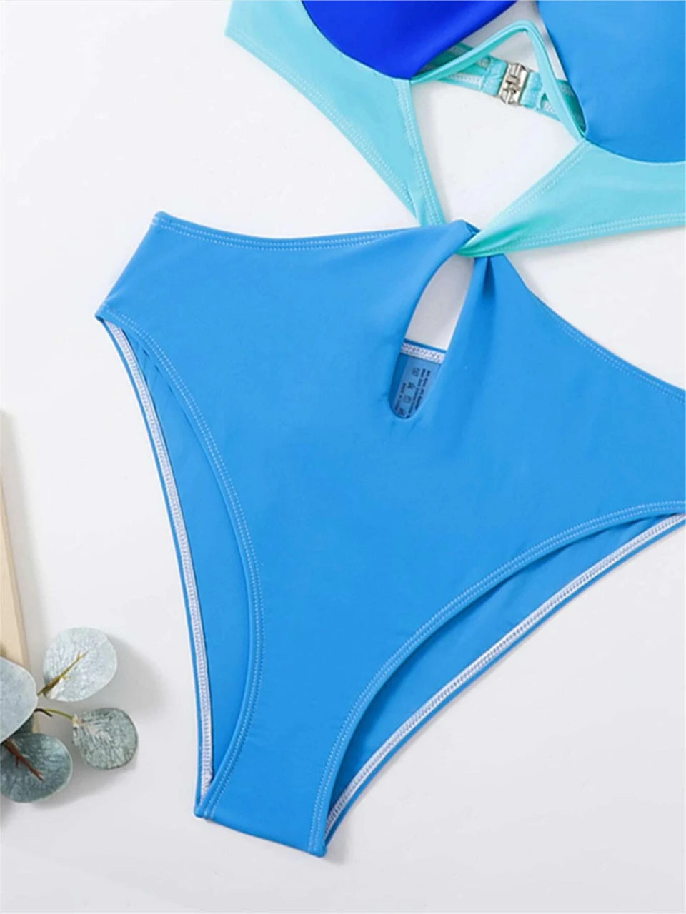 2024 Push Up One Piece Women Swimsuit Solid Monokini Front Cross Swimwear Bathing Swimming Suit Female Summer Beachwear Bodysuit