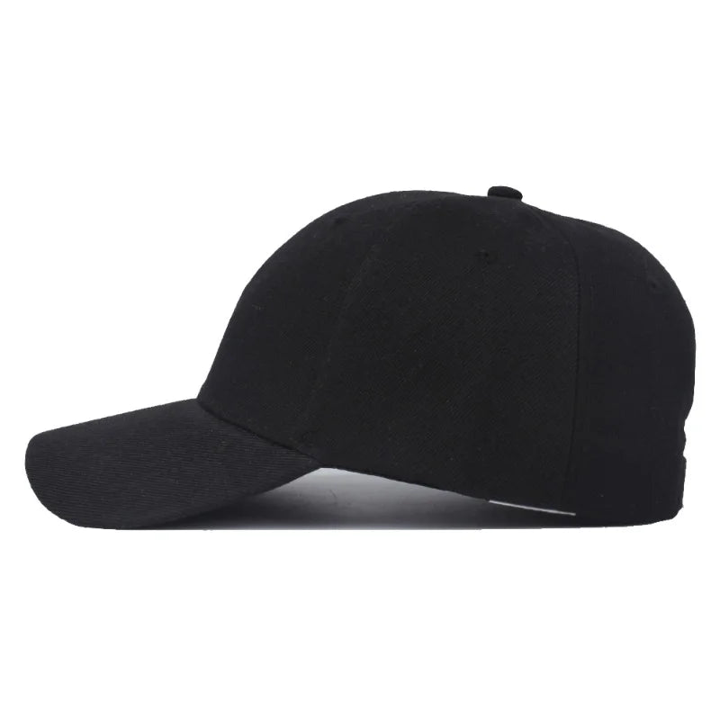 Summer Solid Color Women Sport Baseball Cap Adjustable Unisex Baseball Caps Family Baseball Sun Hats Hip-hop Hat Wholesale Caps