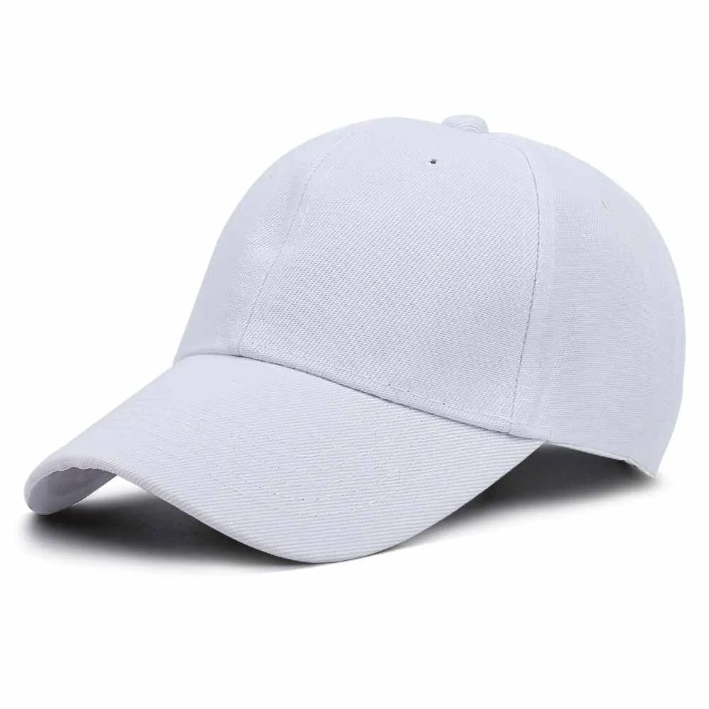Summer Solid Color Women Sport Baseball Cap Adjustable Unisex Baseball Caps Family Baseball Sun Hats Hip-hop Hat Wholesale Caps
