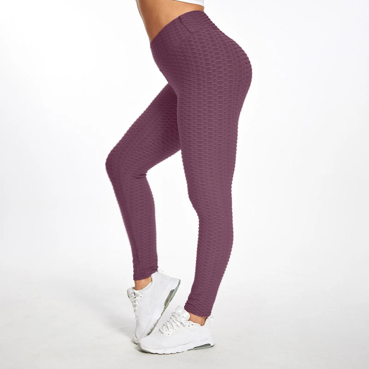 Workout Yoga Leggings Pants Butt Lifting Scrunch Booty Leggings Tummy Control Women High Waisted Gym Tights Anti Cellulite