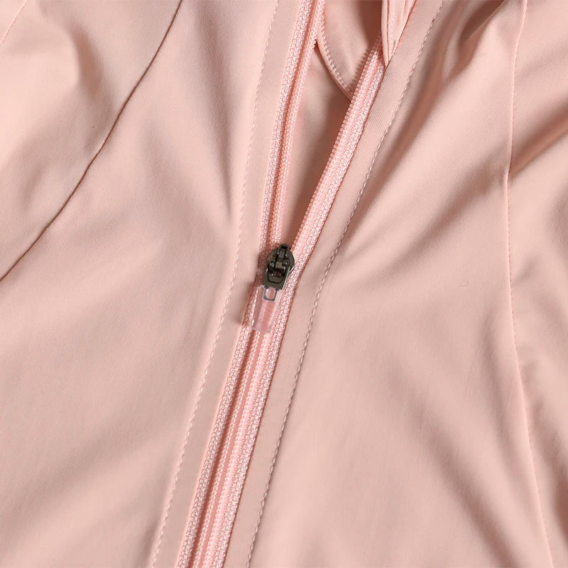 New yoga wear ladies coat round high elastic loose exercise yoga fitness long sleeve stand-up collar yoga tops