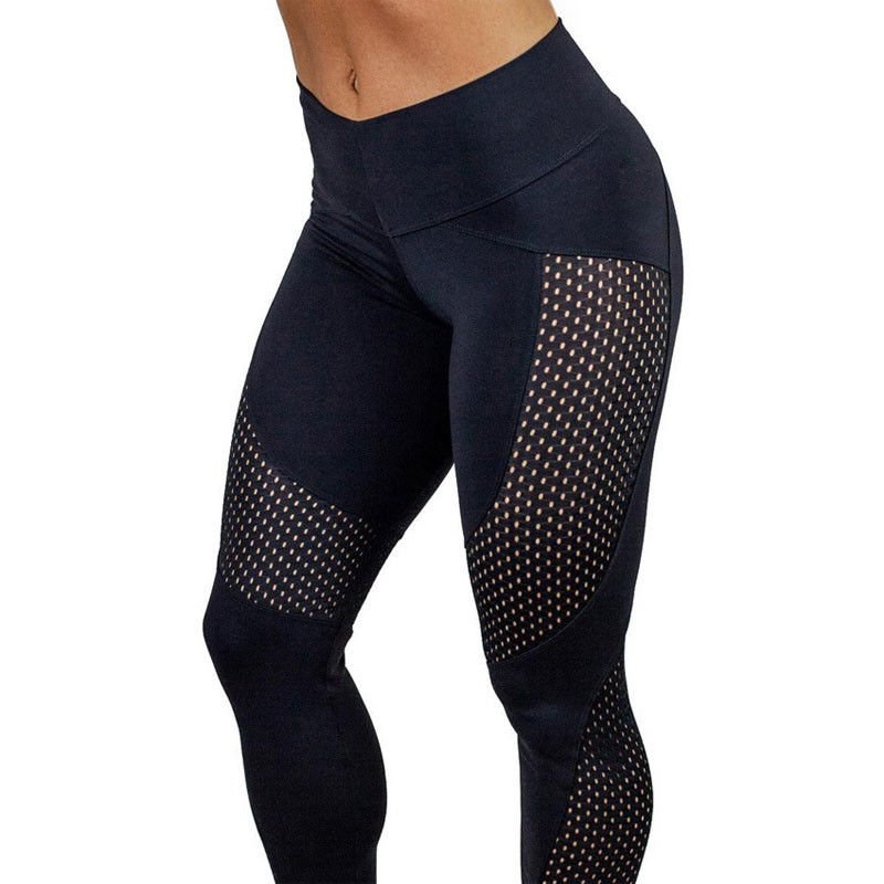 Fashion Hot High Waist Yoga Gym Pants Women Fitness Legging Sport Patchwork Joggings Leggings Yoga Trousers