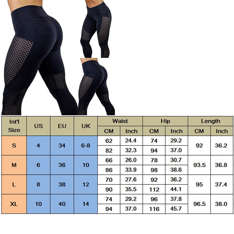 Fashion Hot High Waist Yoga Gym Pants Women Fitness Legging Sport Patchwork Joggings Leggings Yoga Trousers