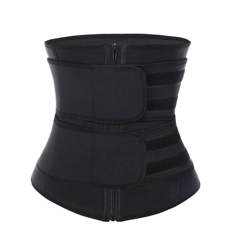 Sauna Waist Trimmer Belt for Women Sweat Weight Loss Waist Trainer Workout Slimming Shaper Waist Corset Faja Reductora