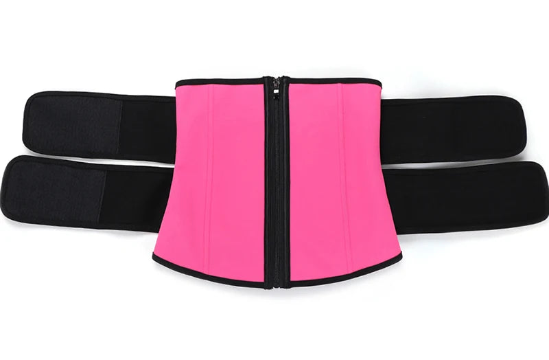 Sauna Waist Trimmer Belt for Women Sweat Weight Loss Waist Trainer Workout Slimming Shaper Waist Corset Faja Reductora