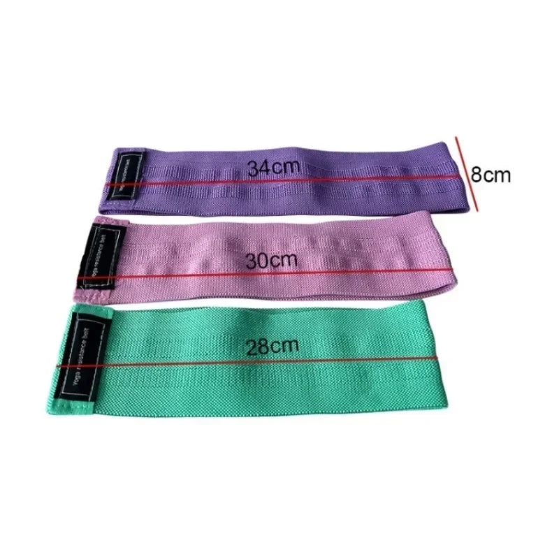 1PC Yoga Stretch Band Resistance Band Stretch Band Hip Strength Training Stretching Tension Training Hip Hoop