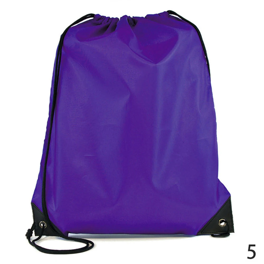 School Portable Swimming Riding Clothes Backpacks Thicken Sports Bag Storage Bags Drawstring Bag Drawstring Backpack