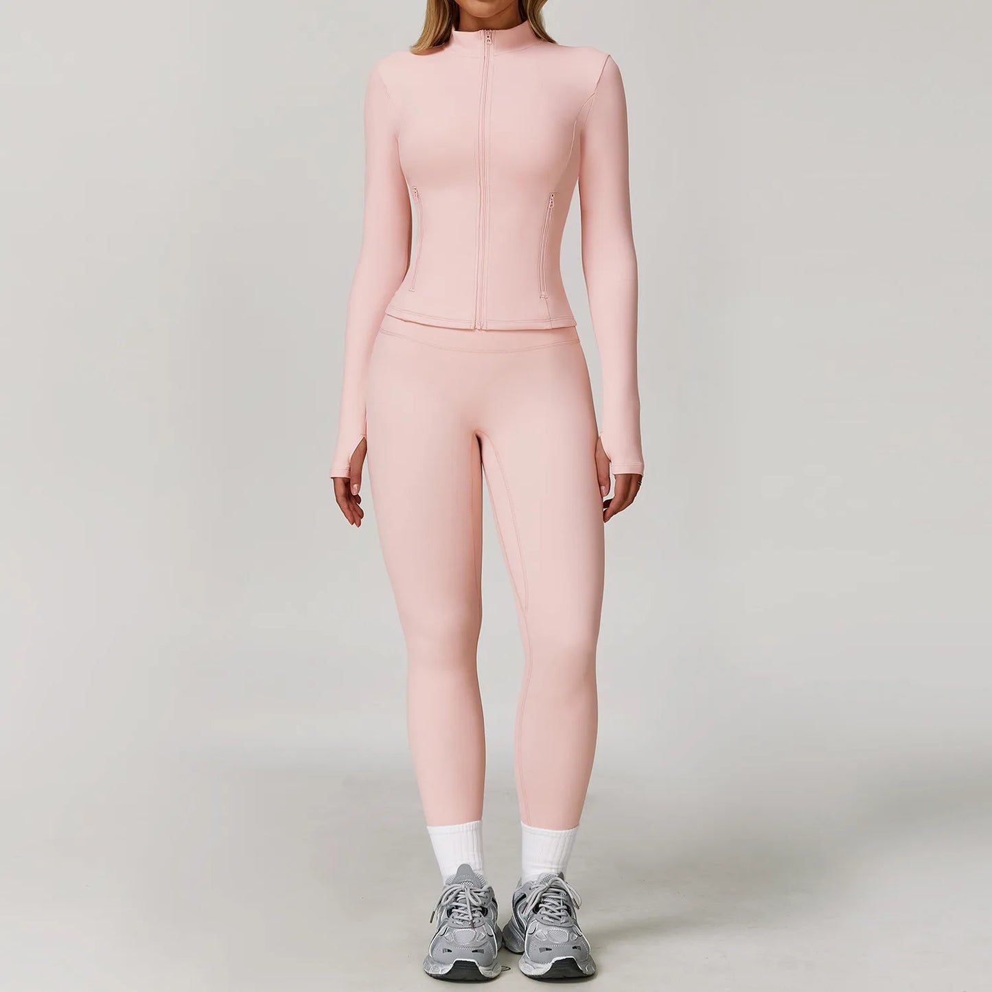 2/3PCS Yoga Suit Sports Set Gym Set Women Tracksuit Running Workout Clothes Long Sleeve Sports Bra Athletic Wear Yoga Clothing