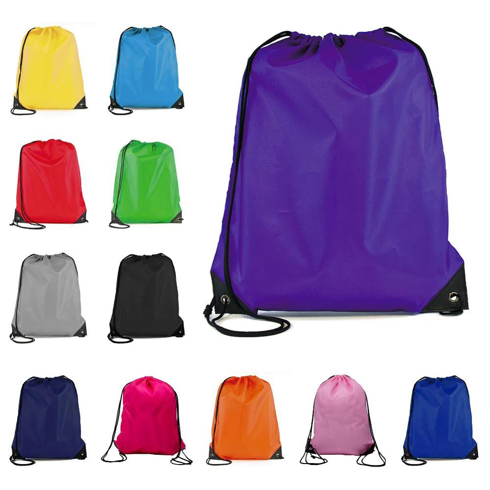 School Portable Swimming Riding Clothes Backpacks Thicken Sports Bag Storage Bags Drawstring Bag Drawstring Backpack