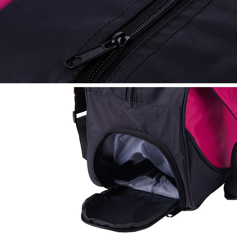 Fitness Backpack Large Capacity Casual Travel Bag Adjustable Shoulder Strap Waterproof Sports Pilates Bag Without Yoga Mat