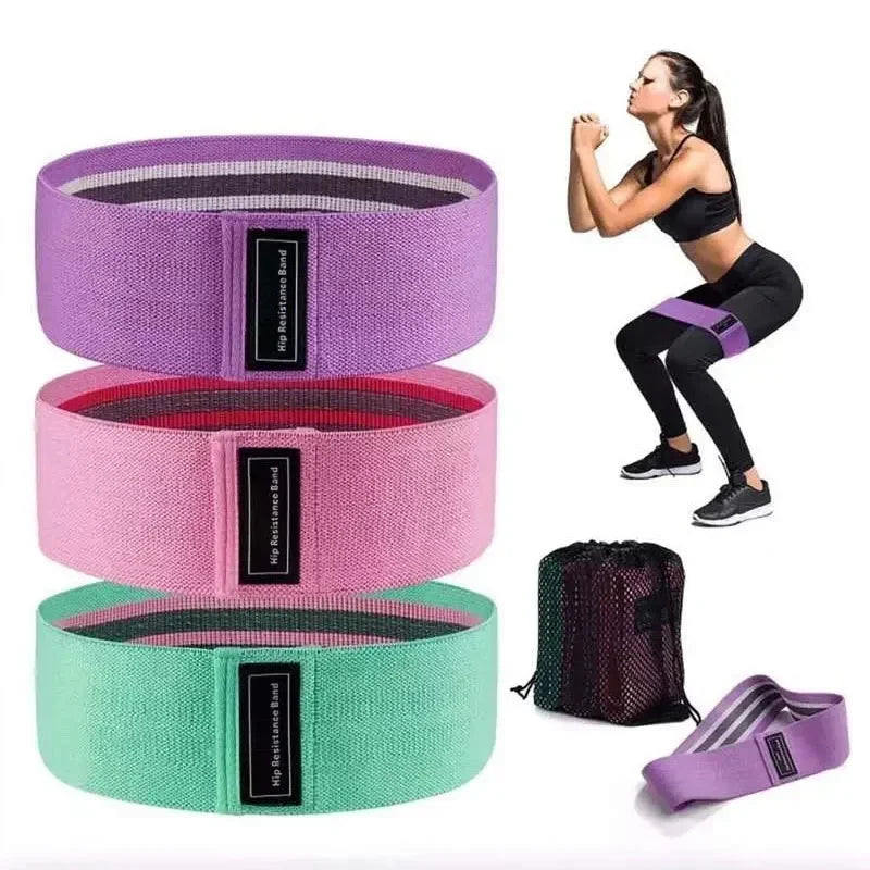 1PC Yoga Stretch Band Resistance Band Stretch Band Hip Strength Training Stretching Tension Training Hip Hoop