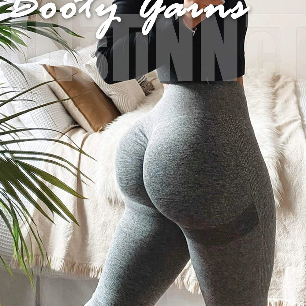 FITTOO Peach Buttocks Leggings Women's Smile Contour Scrunch Butt Yoga Pants Fitness Athletic Gym Female Clothing Sport Tights