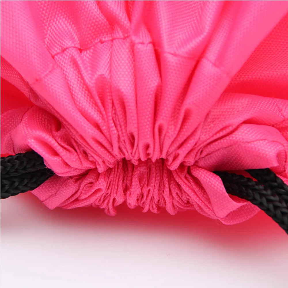 School Portable Swimming Riding Clothes Backpacks Thicken Sports Bag Storage Bags Drawstring Bag Drawstring Backpack