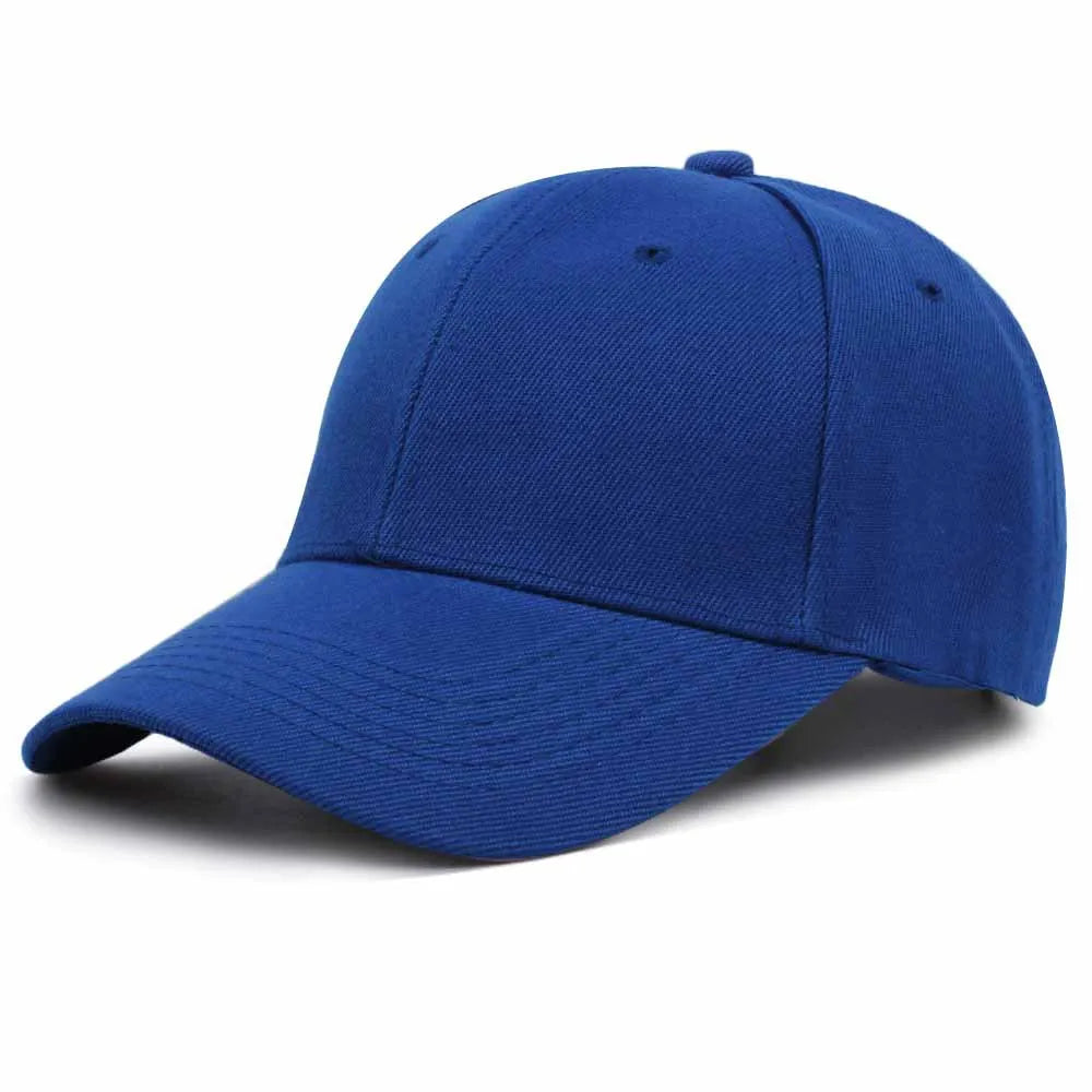 Summer Solid Color Women Sport Baseball Cap Adjustable Unisex Baseball Caps Family Baseball Sun Hats Hip-hop Hat Wholesale Caps