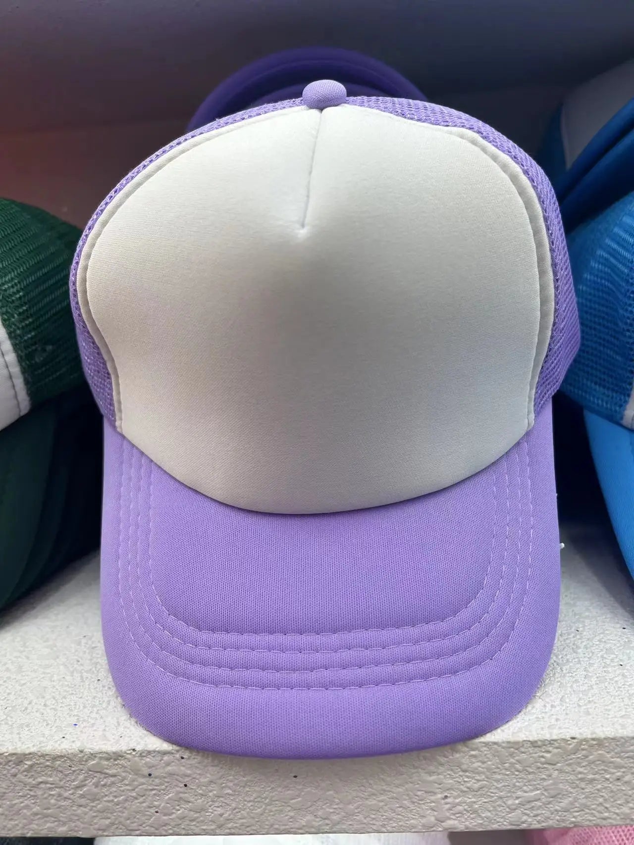 Unisex Cheaper 5 Panel Trucker Hat For Adult Summer Net Baseball Cap Men Women Blank Mesh tentacle Sun Hat Visor